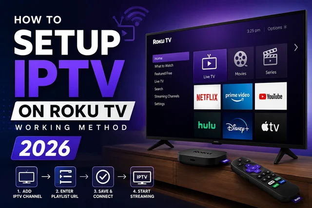 How to Setup IPTV on Roku TV: The Only Working Methods in 2026